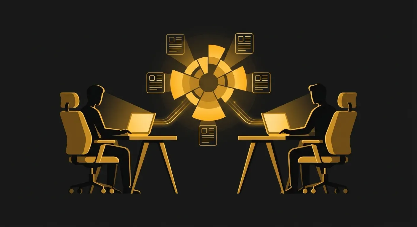 Laptop displaying YouTube analytics with dollar signs and automation icons, representing faceless YouTube success journey